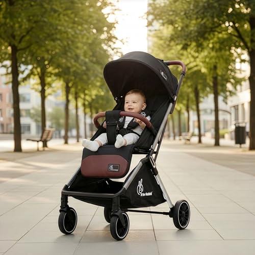 R for Rabbit Street Smart Auto Fold Stylish Newborn Baby Stroller...