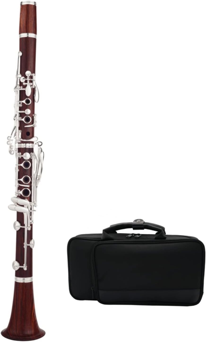 MVRVMV New 18 Keys Bb Rosewood Body Silver Plated
