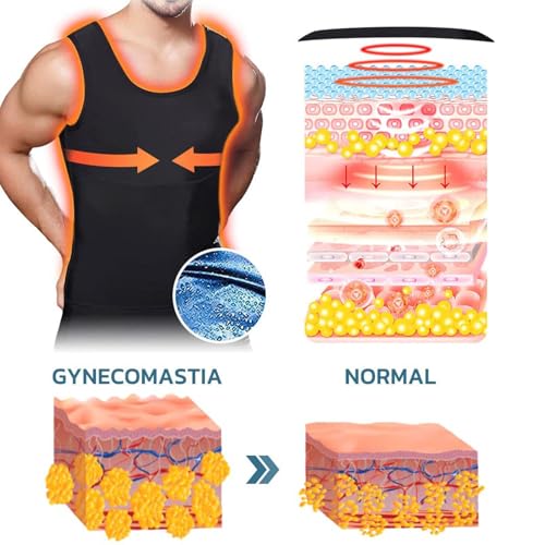 Chaleco de sauna masculino para sudar y moldear el cuerpo 6