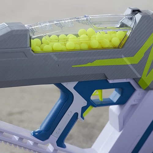 Miniatura 4 de NERF Hyper Mach-100 lanzador totalmente motorizado 80 hiperrondas gafas velocidad de hasta 110 FPS fácil de recargar soporta hasta 100 rondas