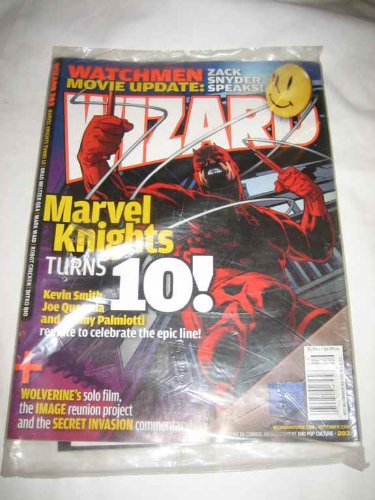 Wizard Magazine #203 September 2008