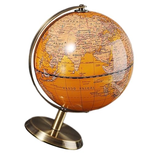 Globe terrestre éducatif rotatif avec support de géographie - 2