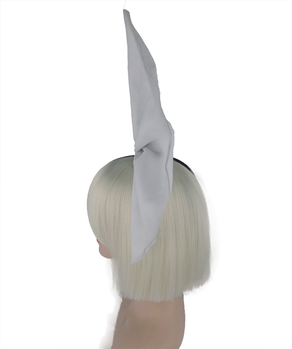 Amazon.co.jp: コスプレ 歌手風ボブウィッグ リボン付 ツートンカラー