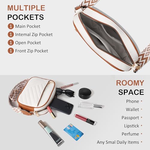 Image of TANTOMI Small Crossbody Bags for Women Trendy, Cell Phone Purses Wallet with 4 Card Slots, Small Purses with Adjustable Strap