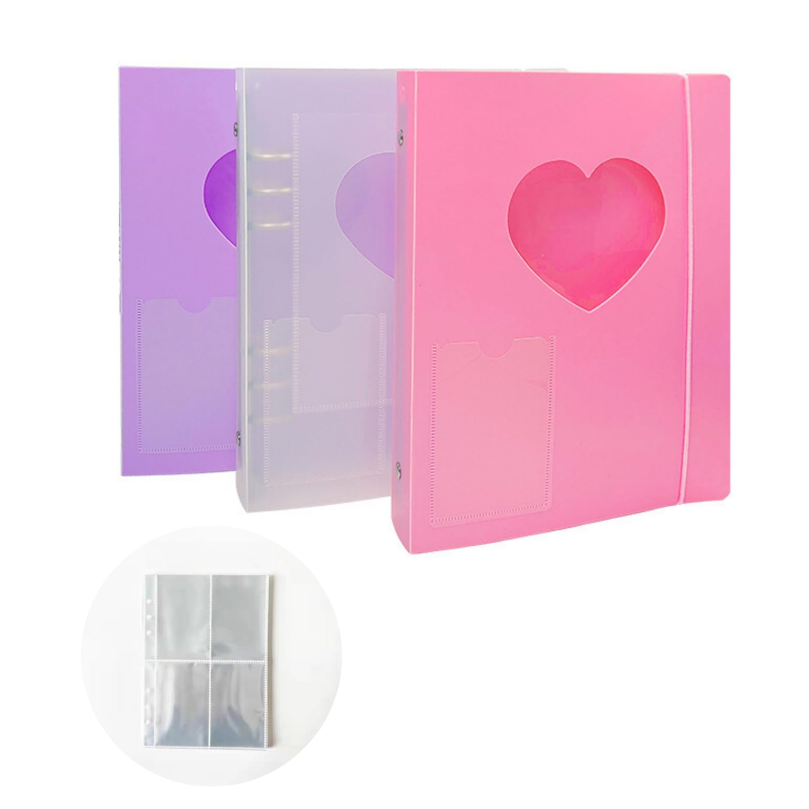 Amazon.co.jp: 【symarket】トレカケース 韓国 コレクトブック 推し活