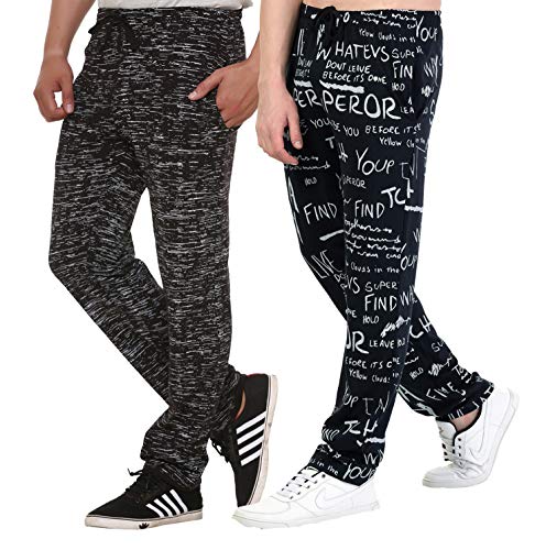 Image of SHAUN Men's Regular Fit Track pants(Pack of 2)