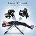 Leikefitness Ab Exercise Chair Core Strengthening Lightweight Foldable Sport Abdominal Exerciser Strength Training Inversion Equipment AB3900(Blue)