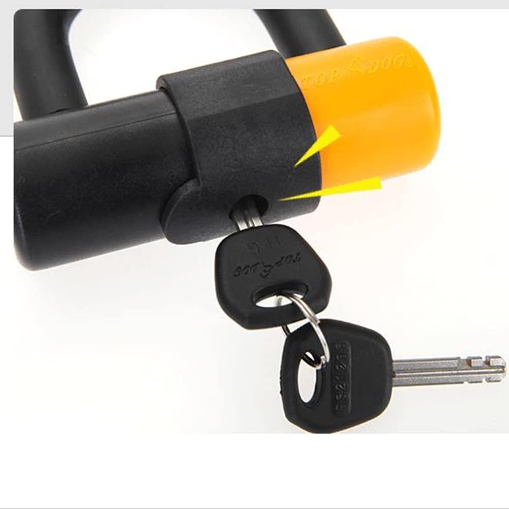 Candado antirrobo para Bicicleta, candado en U para Patinete eléctrico, candados de Bicicleta Resistentes y de Alta Seguridad para Ciclismo de montaña y Carretera, candado en Forma de U.