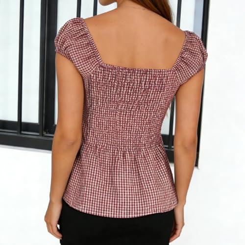 Image of Fairy Grunge Y2k Shirts Vintage Crop Tops Short Sleeve Girls Slim Fit Tees