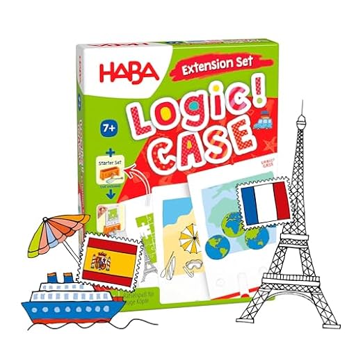 HABA Logic! Case Extension Set Vacaciones & Viajes, Juego de lógica para niños a Partir de 7 años, Juego de Rompecabezas. Juego de Viaje, Juego para 1 Jugador | Ya disponible en tu tienda friki favorita! En mundofriki.es! HABA Logic! Case Extension Set Vacaciones & Viajes, Juego de lógica para niños a Partir de 7 años, Juego de Rompecabezas. Juego de Viaje, Juego para 1 Jugador | Ya disponible en tu tienda friki favorita! En mundofriki.es!