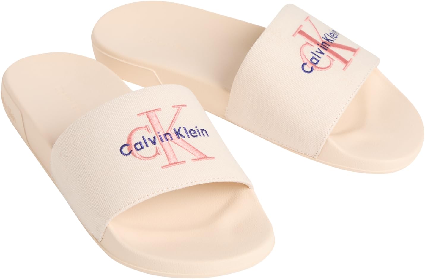 Calvin Klein ESS Slide CV Hw0hw02958, Chanclas Mujer
