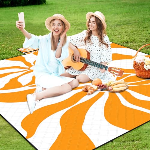 Couverture de pique-nique imperméable extérieure avec tapis de camping pliable
