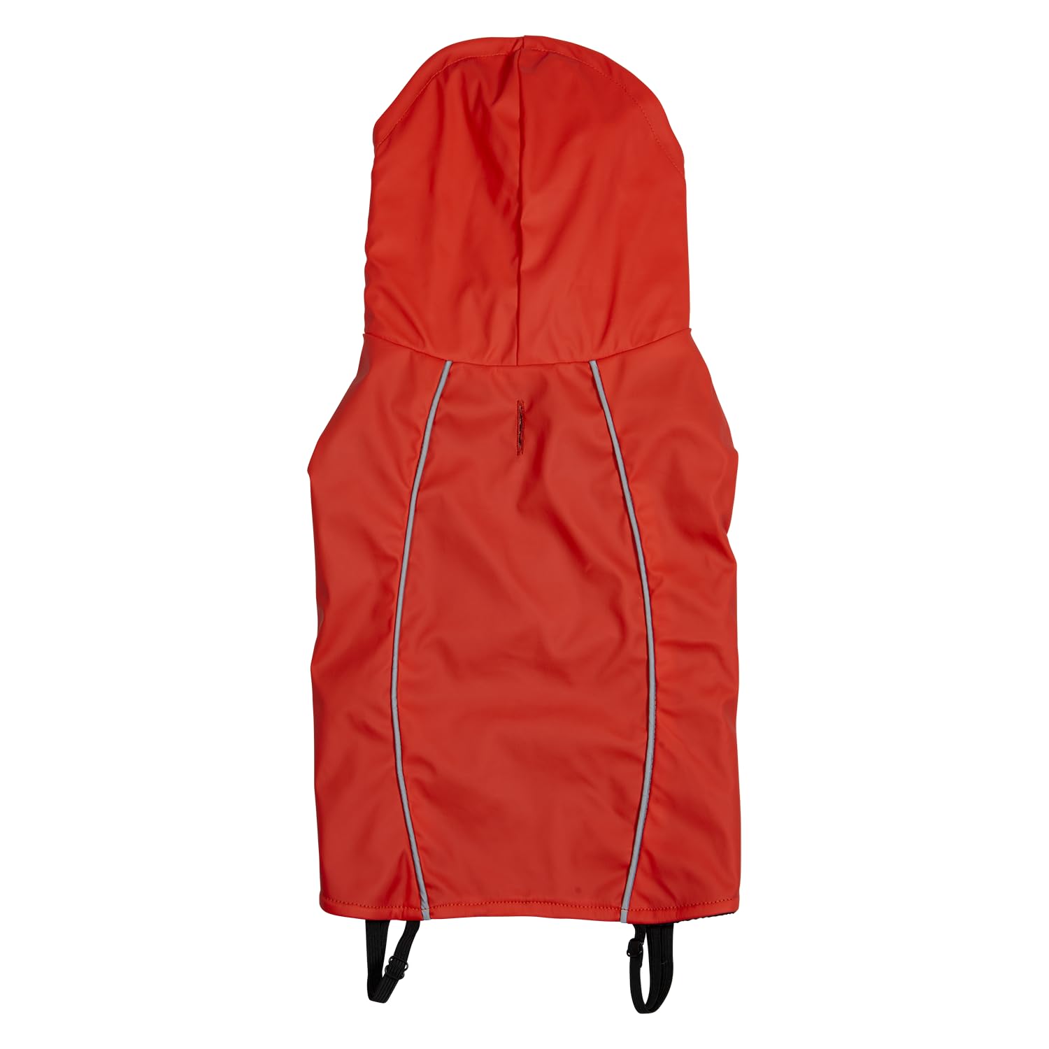 JACK AND VANILLA, Fisherman Waterproof Jacket with Adjustable Hood, Ergonomic Design and Handy Pockets, Ideal for Fishing and Outdoor Activities, Red, Small, Fisherman