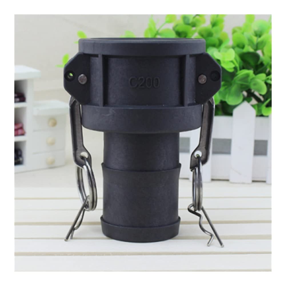 Accesorios de tuberia 5 Piezas DN15 para DN50 Acoplamientos de pluguglock de plástico 1/2 "a 1" Desconexión rápida PÁGINAS Accesorios de tubería del Adaptador El plastico