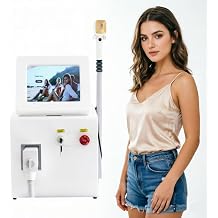 808nm Hair Removal With Cooling Technology For Full Body Ideal for Spas & Home Gyms, White