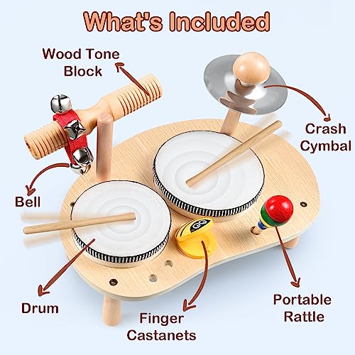 De Percusión, Sports baterias niños instrumentos musicales Marca CozyBomB (3)