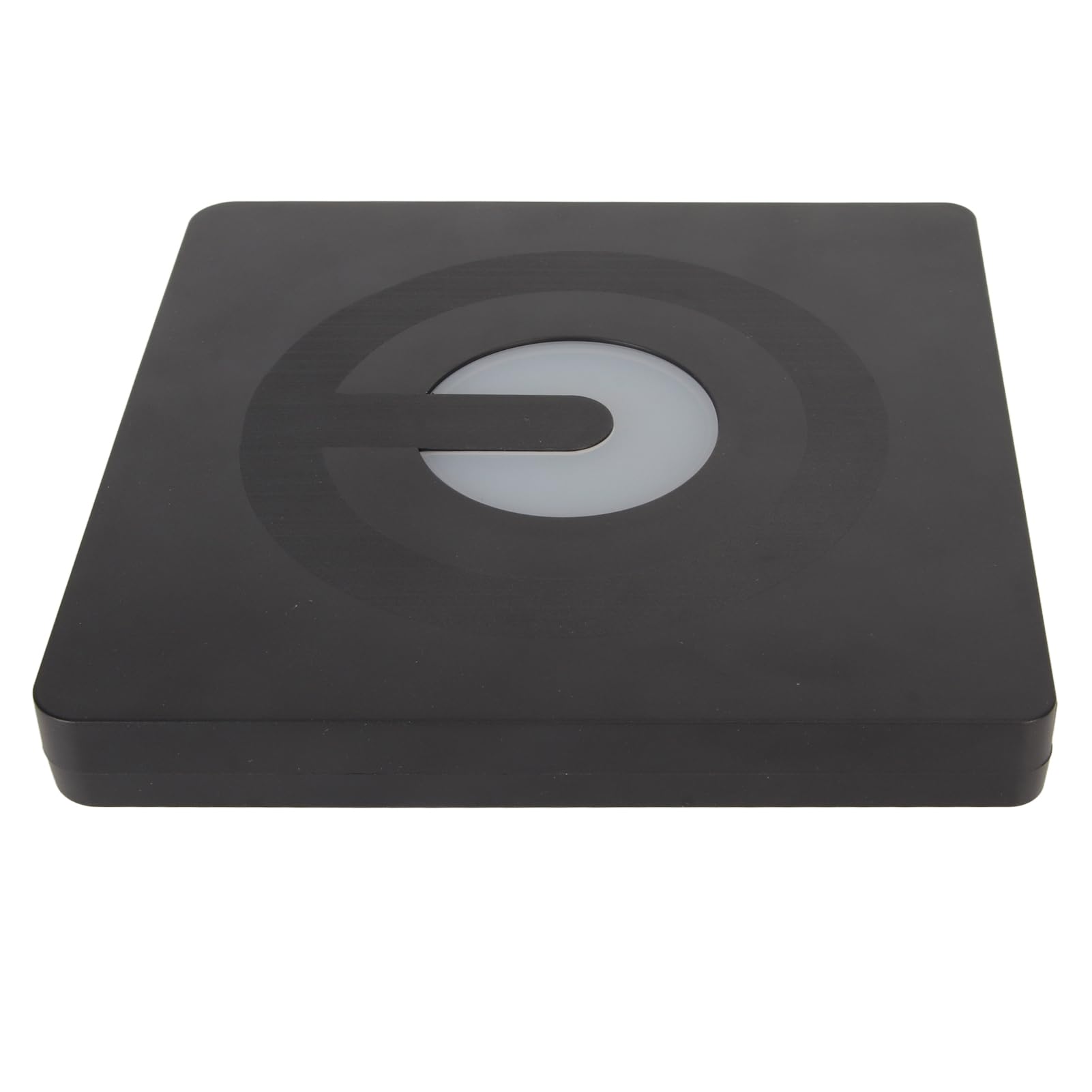 DVD RW External Drive, USB3.0 Silent Movement Transparent Top Noise Reduction DVD Type C Interface Universal for Computer for OS X