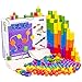 Stages Learning Language Builder Stringing Beads Kit Curriculum for Autism & Preschool 384 Wood Beads and 200 Patterning Flashcards, Classroom Set