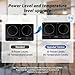 Aobosi Double Induction Cooktop Burner with 240 Mins Timer, 1800w 2 Induction Burner with 10 Temperature 9 Power Settings, Portable Induction Cooktop with Touch Sensor Control & Child Safety Lock