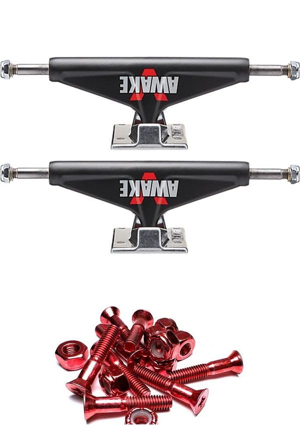 Venture Trucks Hollow Light Wide Awake Black/Polished Skateboard Trucks - 5.25