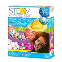 4M FSG4905 STEAM Powered Girls Solar System String Lights