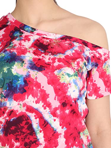Image of CHKOKKO Women's Polyester Regular Fit Crop Top