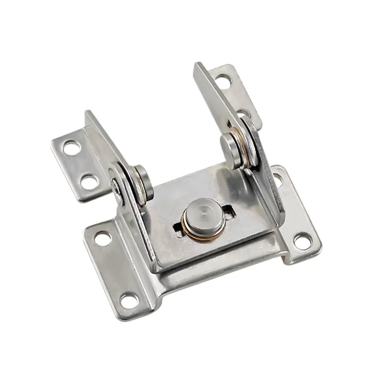 Rwgbsfjq One Color Damping Hinge Dual Axis Stainless Steel Can Freely Rotate 360 ° For Stopping And Tilting 1Pcs