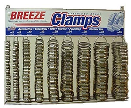 Large Hose Clamp Display Rack (Hose Clamps Not Included)