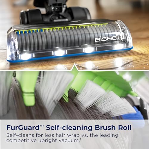 Bissell 3774F Pet Hair Eraser Turbo Lift-Off Vacuum, W/ Self-Cleaning Brush Roll, Hepa Filtration, Powerful Pickup With Turbobrush Pivot Tool & Led-Lit Dusting & Crevice Tool thumb #3