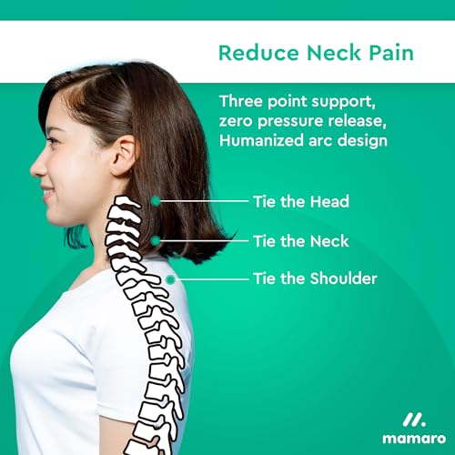 Image of Car Neck Rest Pillow, Memory Foam Head Rest & Neck Support Cushion for Car Seat, Office Chair | Comfortable Ergonomic Design for Neck Pain and Muscle Tension Relieve (Grey, 17x12x5 Inch, Large)
