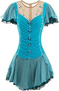 Falda de baile larga y ancha para mujer, ropa de actuación en escenario, México celebra festivales, disfraces de baile