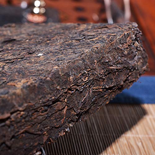 Ladrillo de té Pu erh cocido 1000g Té Puerh maduro Árboles de miles de años Salud - Imagen 5