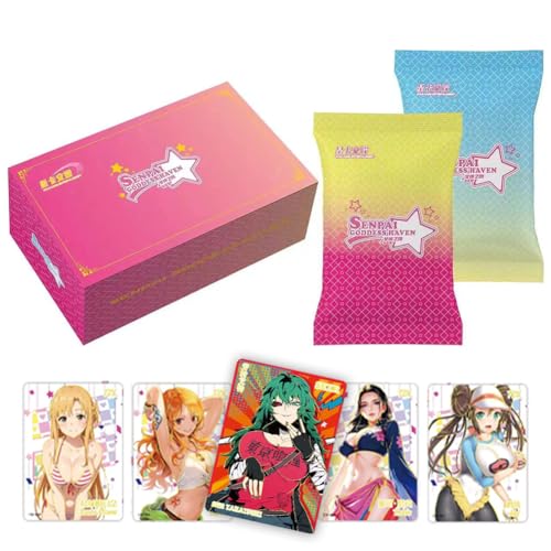 KUPAIDE Senpai Goddess Haven 4 Series - 1 Box, Goddess MEIKA Series Anime Waifu Cards (NSZW-04)