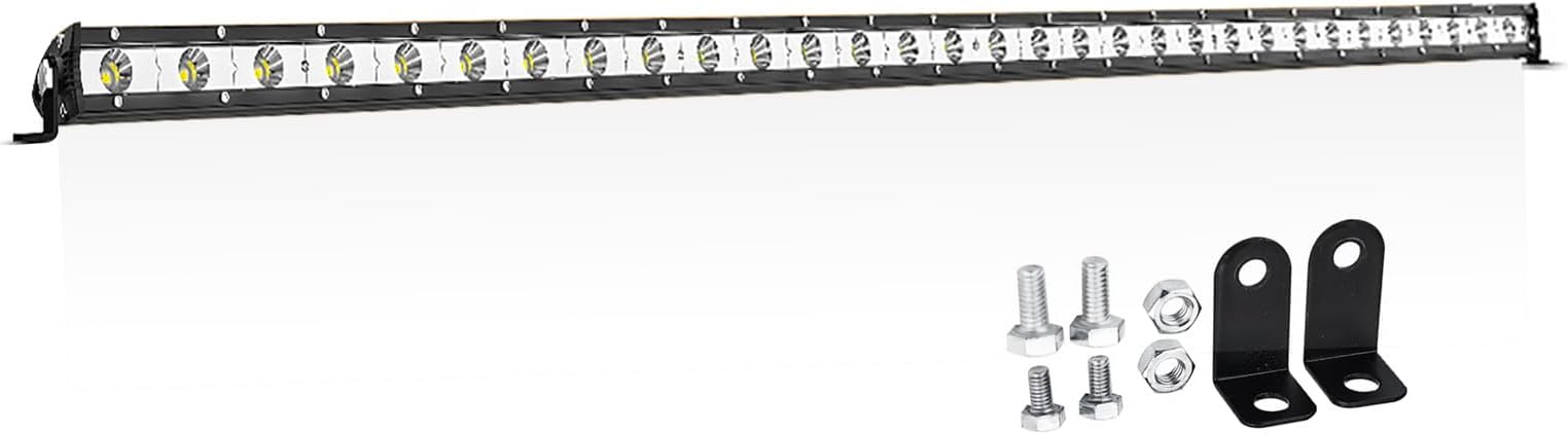 Willpower 32 inch Single Row led Light bar, Slim 150W Spot Flood Combo Beam Off Road Driving Fog Lights for Pickup SUV ATV UTV Truck Light