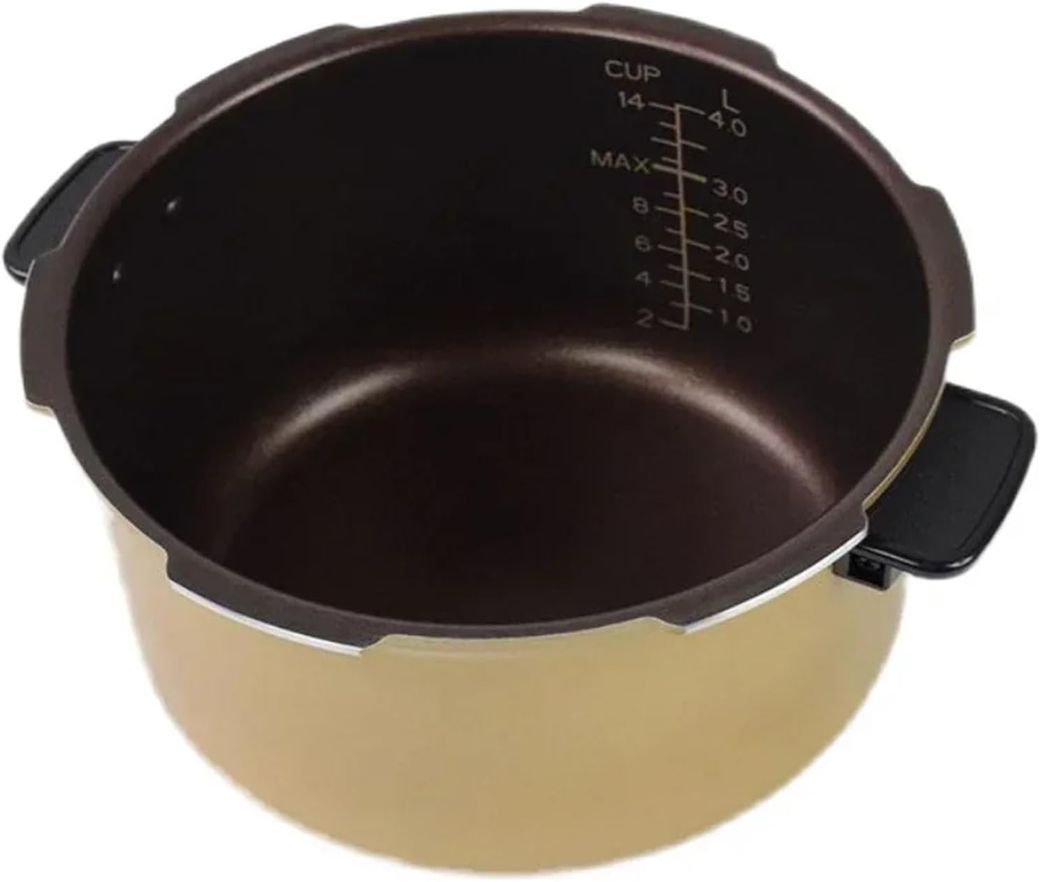 5L Electric Pressure Cooker With Handle Compatible For Midea MY-12SS509A/13SS505A/13PSS506A Pressure Cooker Replacement Inner Bowl
