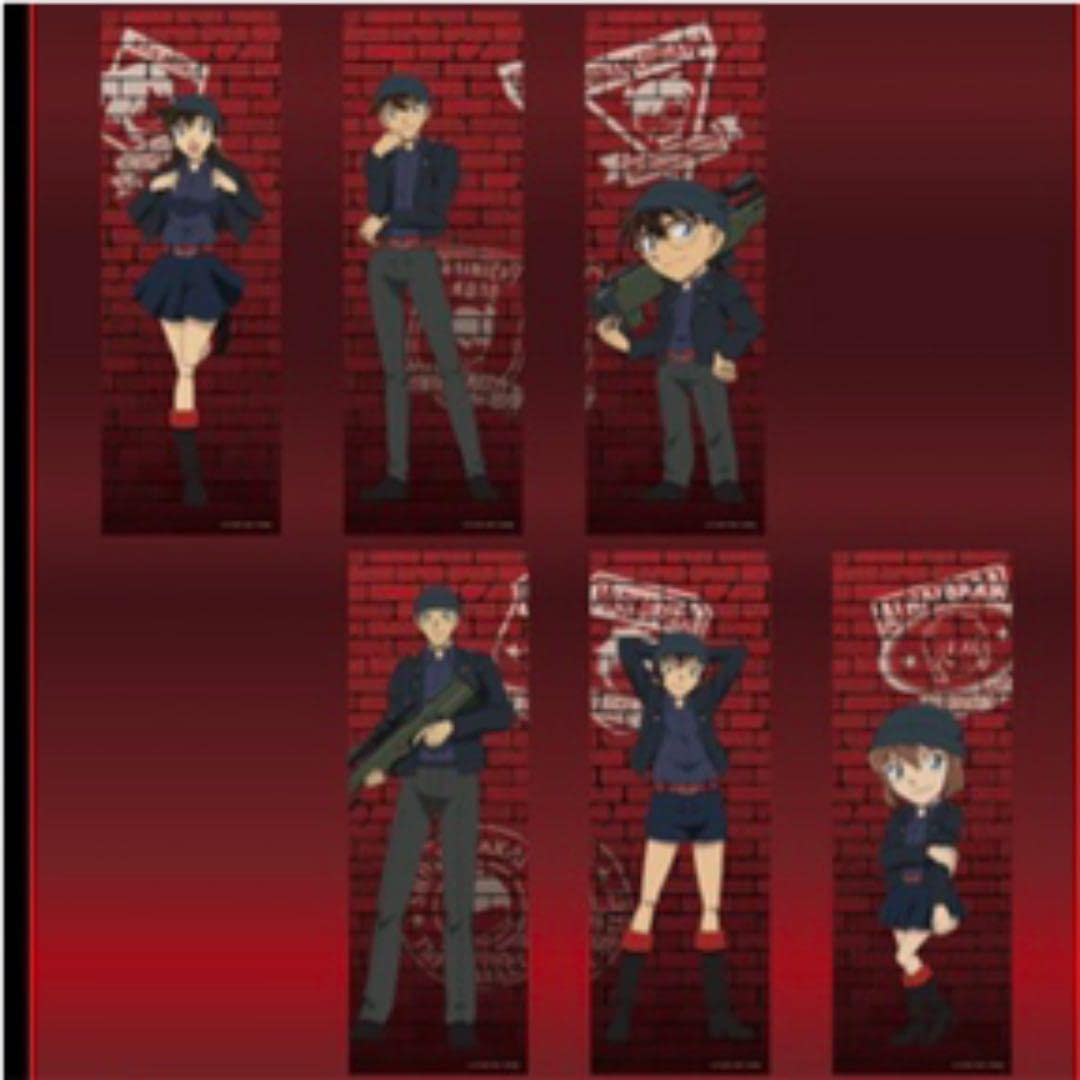 ars10 赤井秀一　セブンイレブン　プロモ Amazon.co.jp: スティックポスター 灰原哀 赤井秀一 コナン 緋色の弾丸