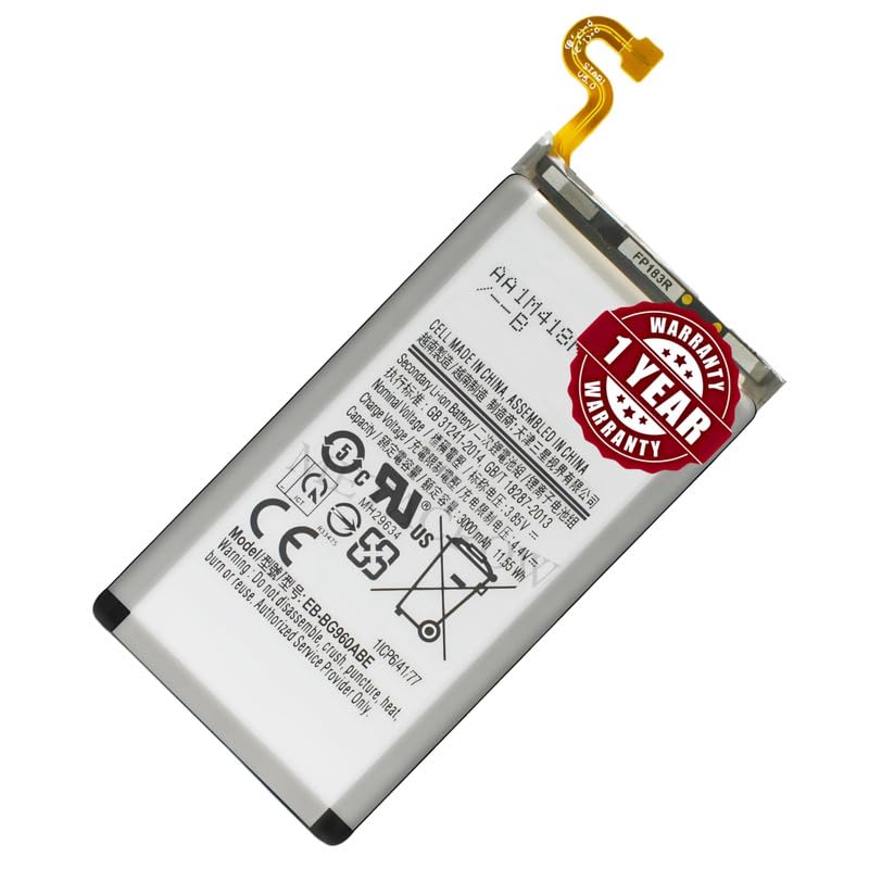 Image of Original EB-BG960ABE Battery Compatible for Samsung Galaxy S9 - (3000mAh) - 1 Year Warranty JK1