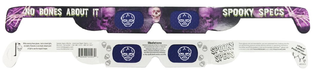 Spooky Specs - Jack-O-Lantern - Paper Holospex