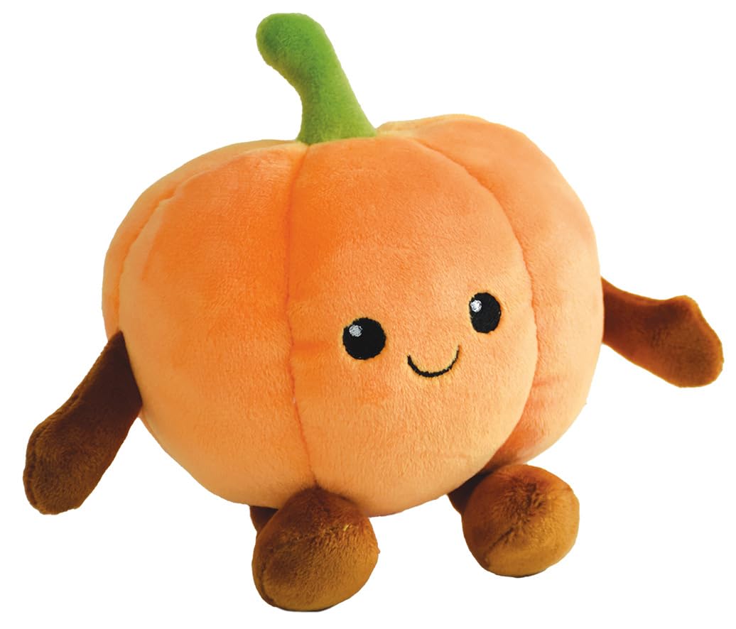 Jemini- FRUITY'S 024144 - Cagette (6 Frutas y Verduras de Peluche +/-17 cm, Suave y esponjosa para niños, Multicolor
