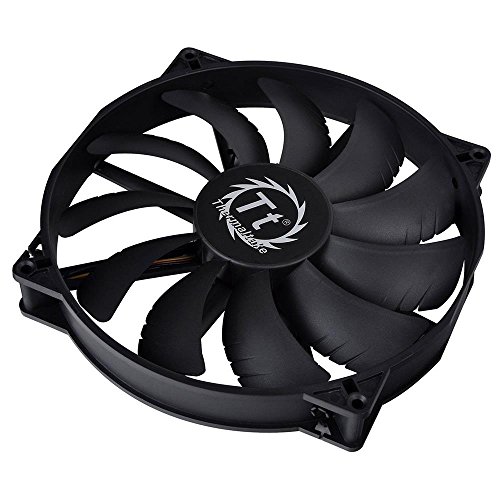 Thermaltake CL-F015-PL20BL-A Ventola per PC, Nero