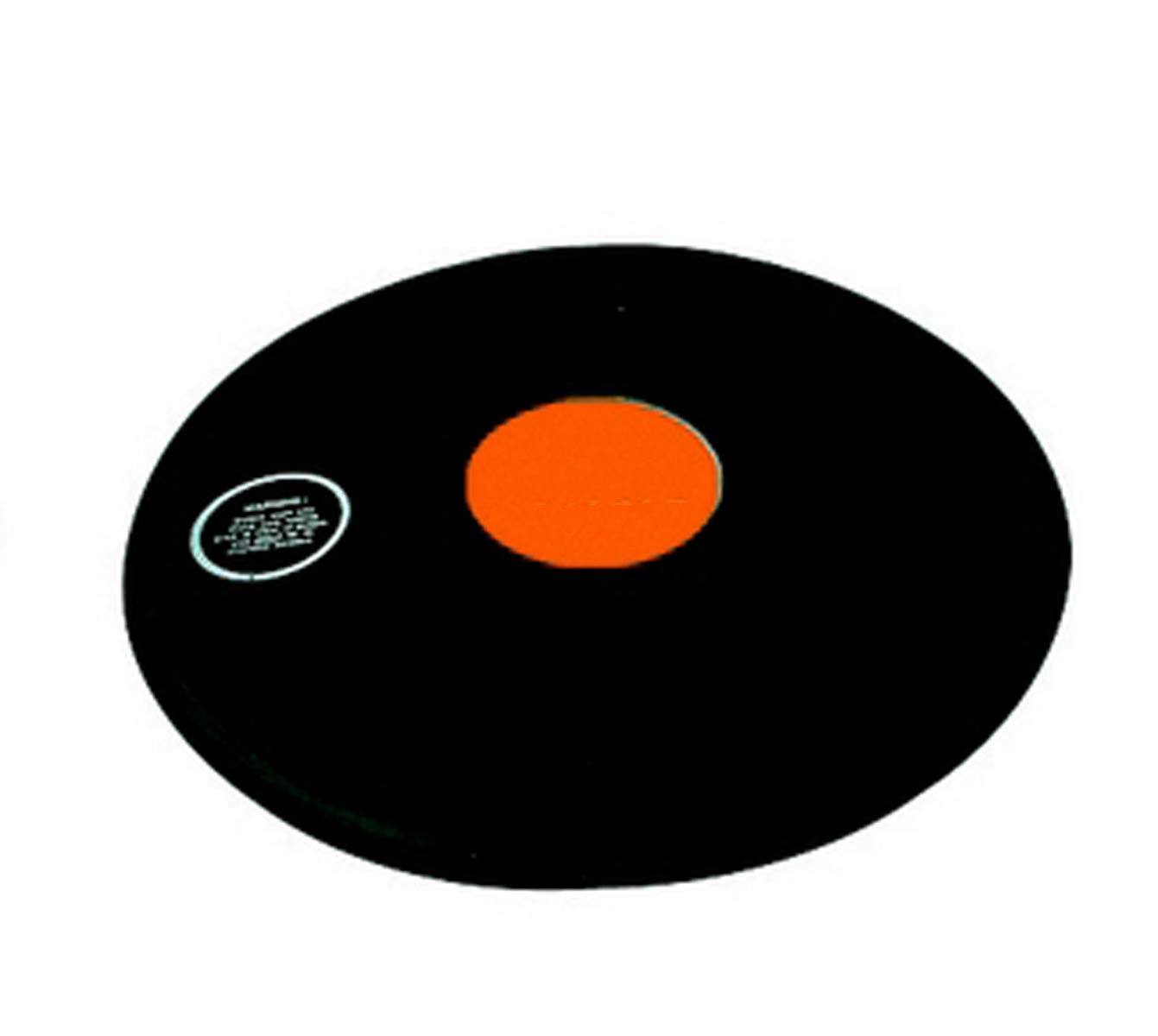 Visiodirect Disque à Lancer Coloris Orange -Poids 2 Kg - Diamètre : 225 mm