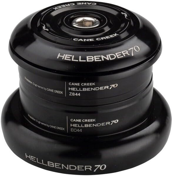 Amazon.com: Cane Creek 70 Hell Bender Headset - ZS44/EC44 Black