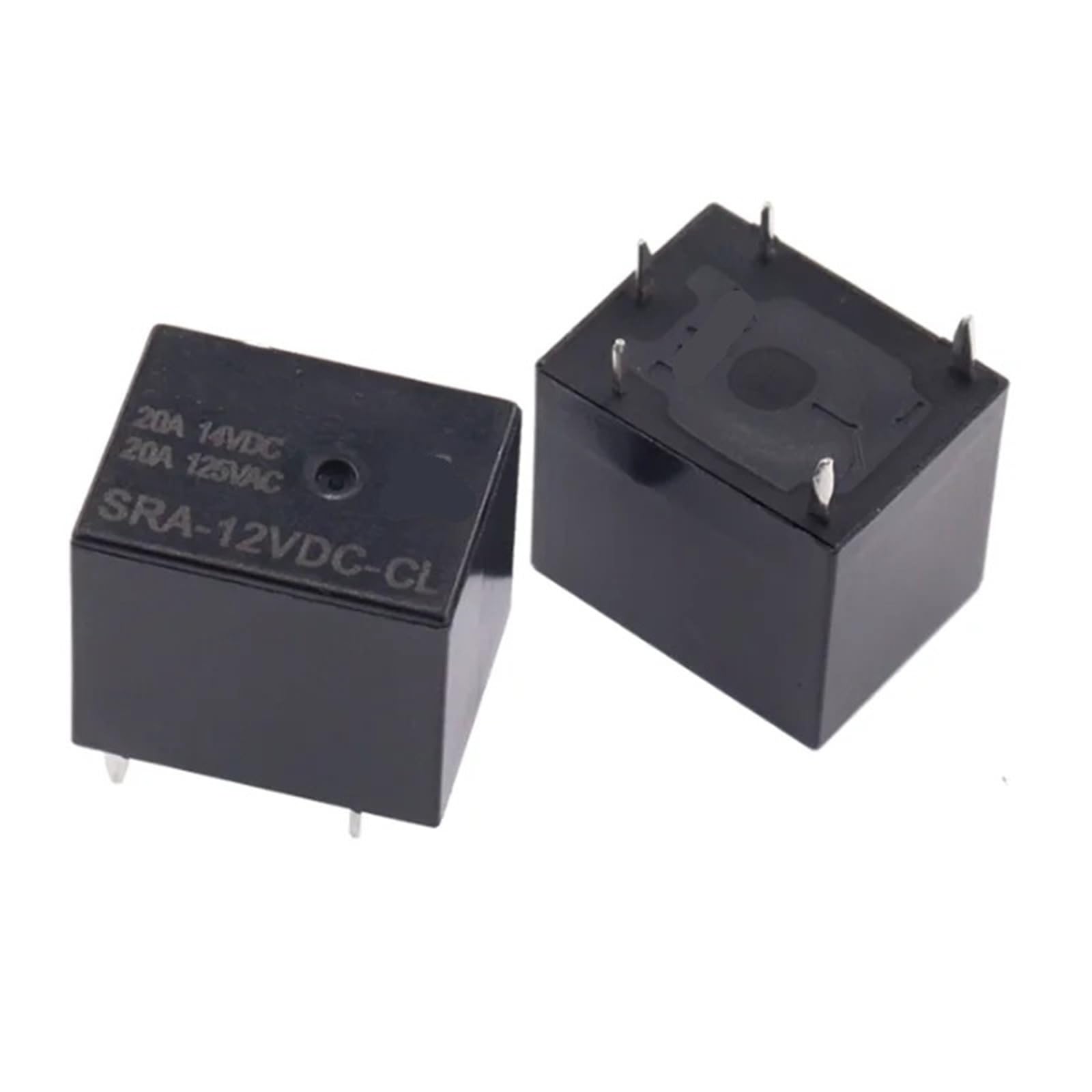 Relé de potencia SRA-05VDC-CL micro interruptor electromecánico 5 pines 20A 2