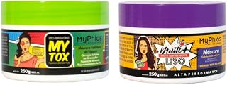 MyTox Botox Capilar 250g + Máscara Muito Mais Liso 250g MyPhios