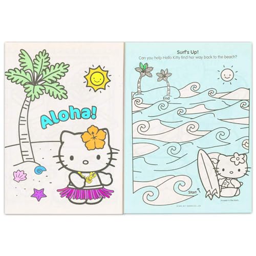 Libro de colorear Hello Kitty set de 4 cuadernos de 96 páginas para pintar 2