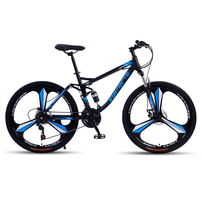 SKIHOT 26 Zoll Mountainbike, 24-Gang Fahrrad MTB mit Vollfederung, MTB Dirt...