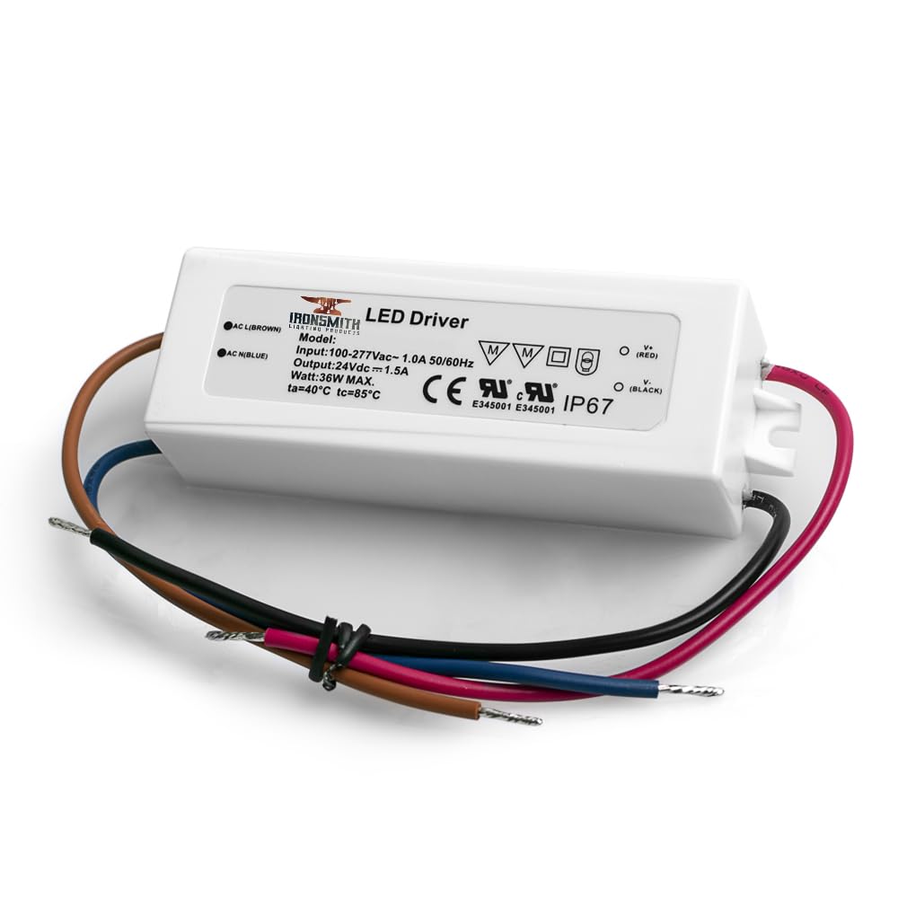 Image of Ironsmith Lighting Products Constant Voltage LED Driver Transformer (24 Volt | 22 Watt | Dimmable - Constant Voltage)