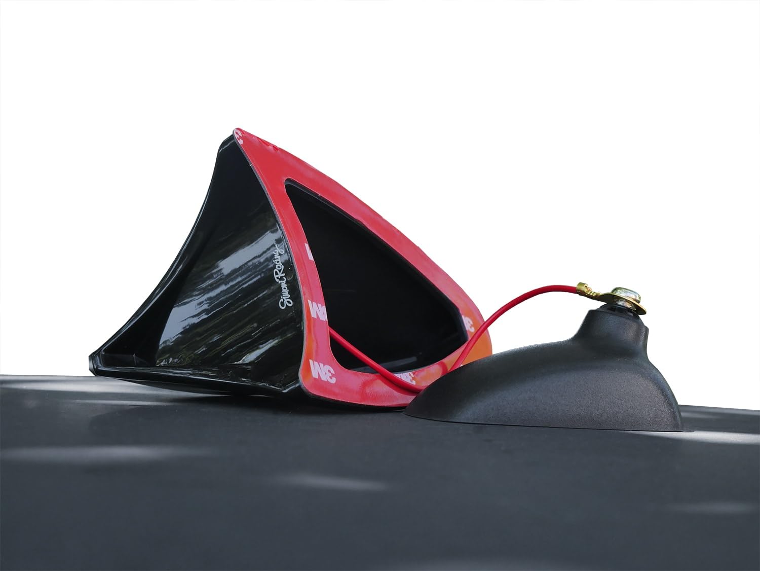 Simoni Racing ASR/05 antena Real Shark Fin antena klejowa, czarna