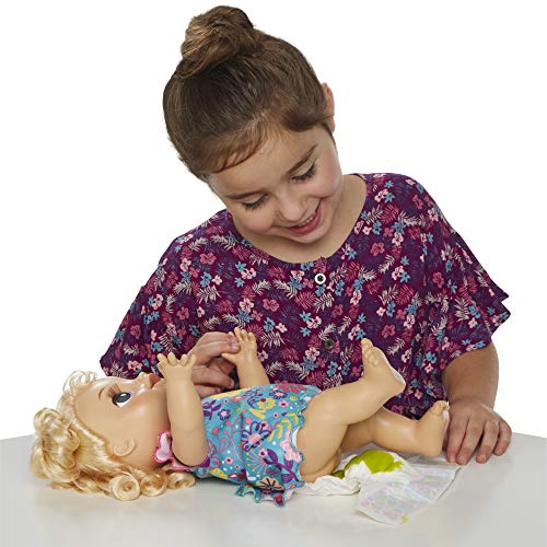 Baby Alive Happy Hungry Baby Blond - Bambola con