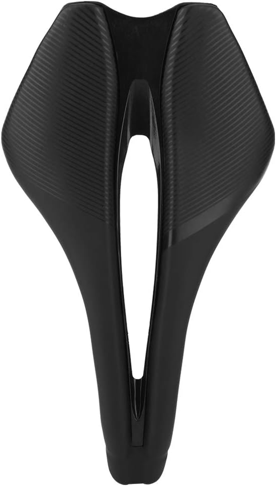 EC90 Mountain Bicycle Saddle, Black Line Universal Shock Absorption Mountain Bike Seat fits Long Journey, Comfortable Road Bicycle Seat Cushion Cycling Accessory for Man Woman